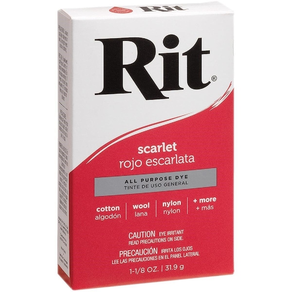 Rit Scarlet 1-1/8 Oz. Powder Dye 83050 - main